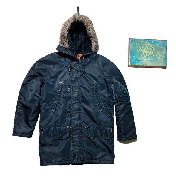 Зимова куртка парка Flight military N3B тепла рS оутдор нейлонова