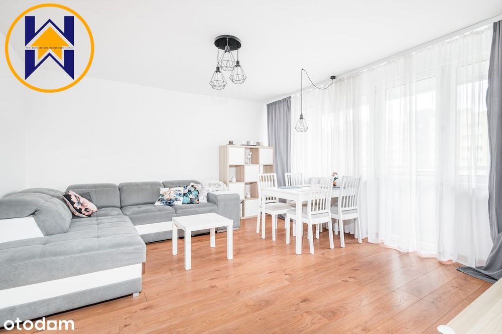 TYLKO U NAS: 3 pokoje, 71m2, dwa balkony, mieszkanie po remoncie