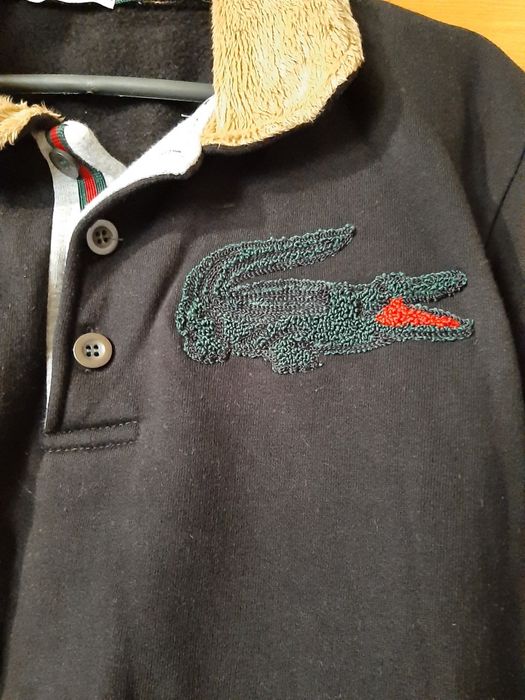 Кофта теплая,реглан мужской Lacoste