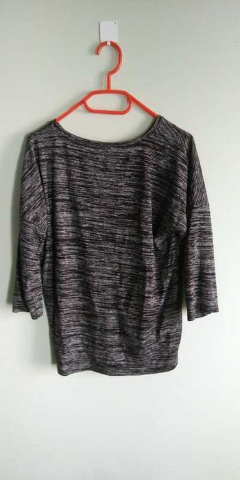 cienka przewiewna bluzeczka oversize salt&papper rękaw 3/4 M/L