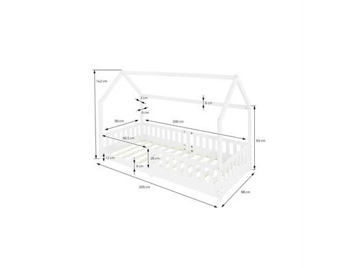 Cama Montessori Branca