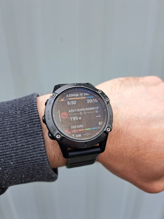 Garmin Fenix 6 Sapphire Смарт Годинник