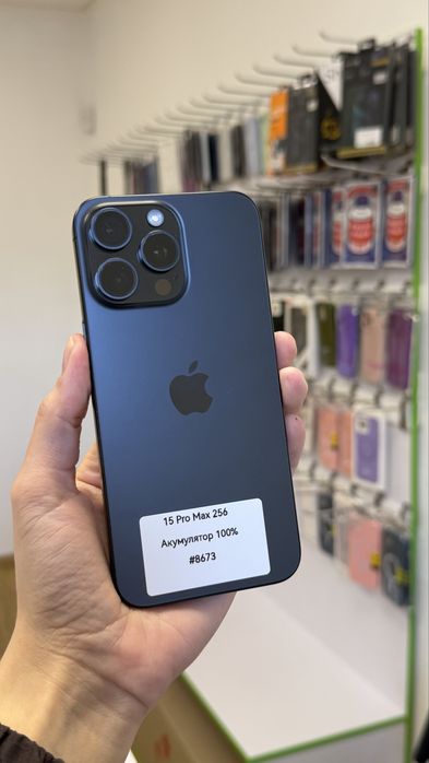 Iphone 15 Pro Max 256 Gb Black Titanium / Гарантія / Магазин