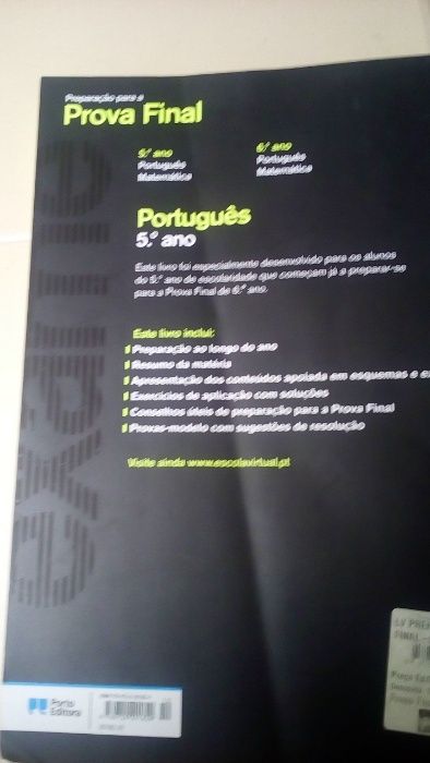 livro preparaçao exames 5 ano
