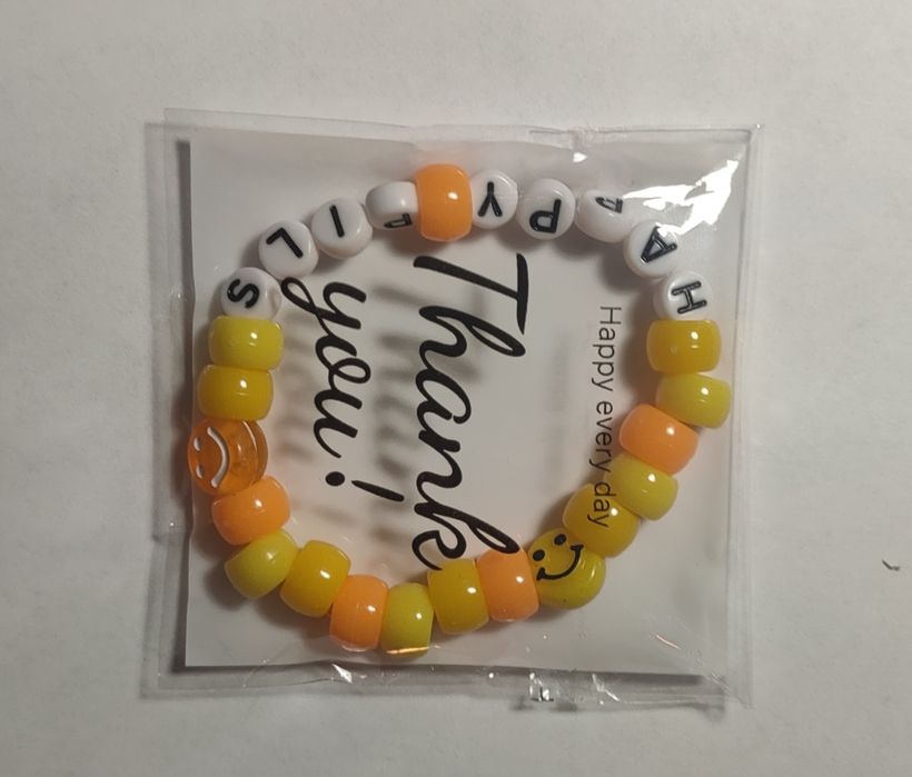 Własnoręczna bransoletka "happy pills" handmade