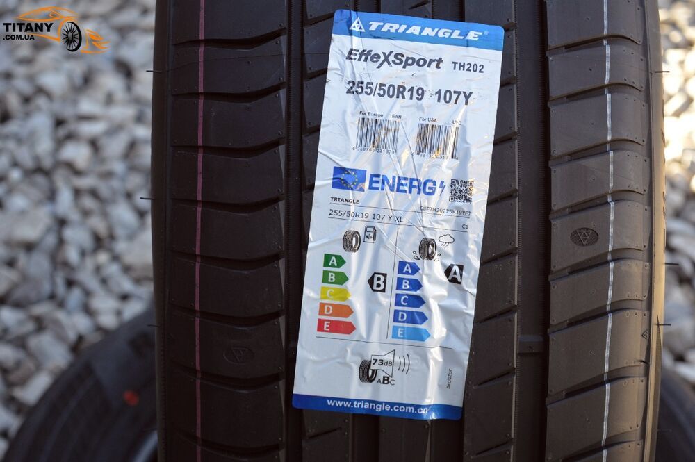 Шини нові літні 255/50 R19 Triangle EffeXSport TH202 107Y  XL