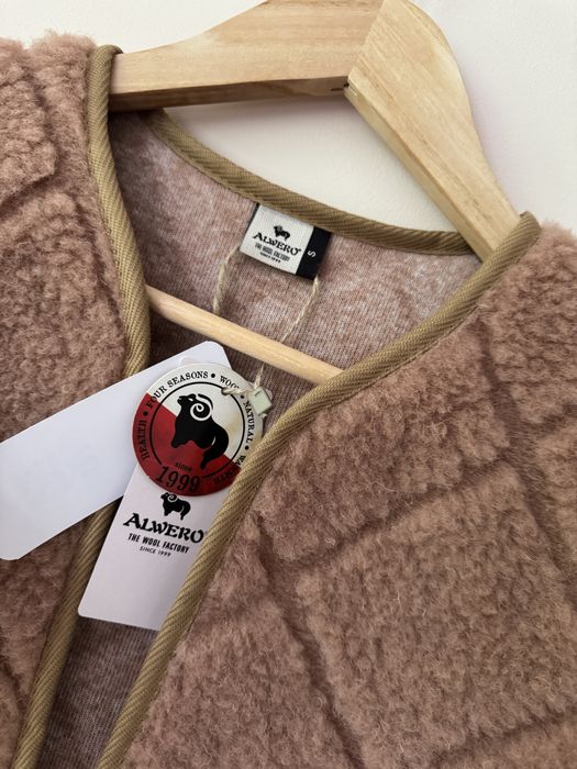 Kamizelka wełniana alwero Camino nowa z metkami 100% wełna