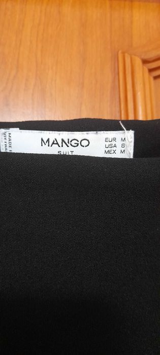 Vestido preto Mango