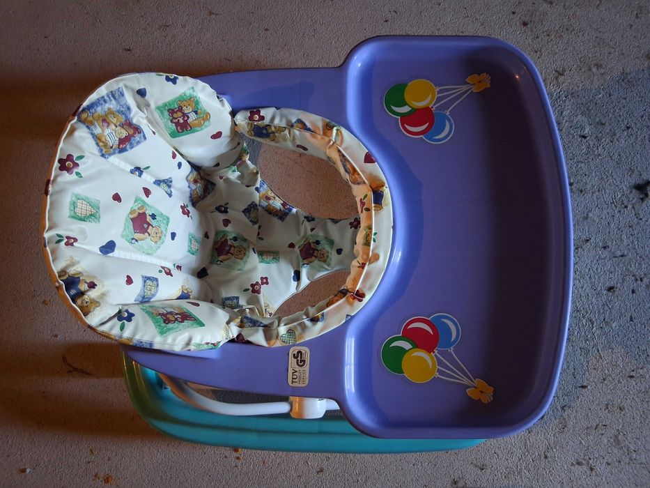 Andador para Bebé com Tabuleiro e Rodas