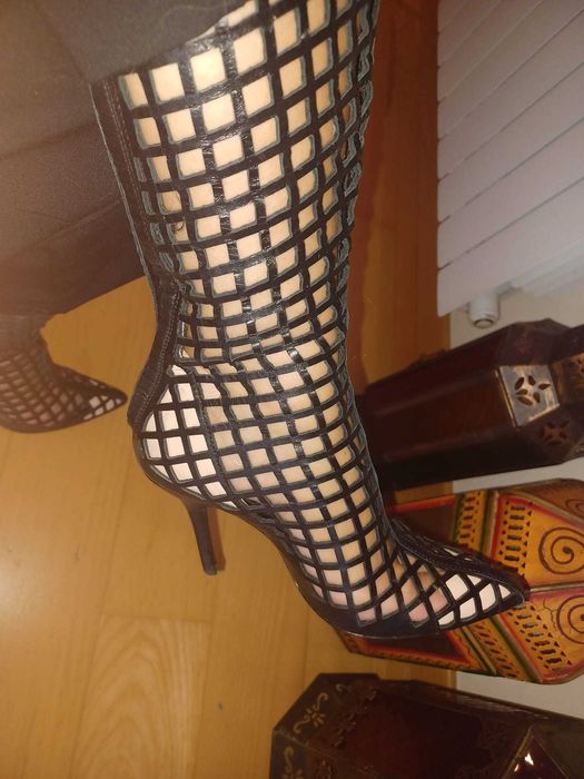 Botas em pele da Zara Woman Studio edição especial