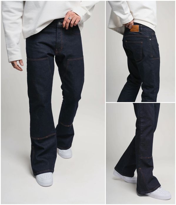 Джинси чоловічі flared jeans Джинсы мужские bootcut, фларед, клеш L