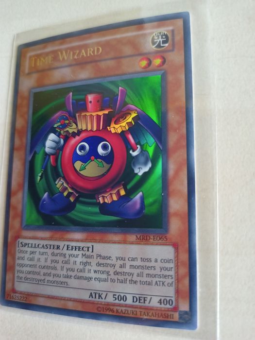 [PROMOCJA ŚWIĄTECZNA] Yu-Gi-Oh Oryginalna Klasyczna Karta - Time Wizar