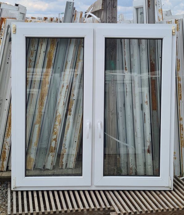 OKNA KacprzaK 141x139 OKNO PCV Używane Plastikowe Lider Okna OLX