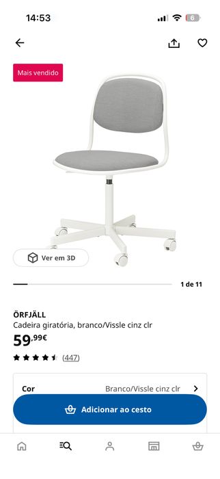 Secretária / Mesa + Cadeira