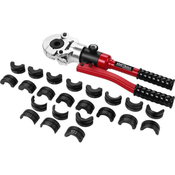 Praska Zaciskarka Hydrauliczna Ręczna Do Rur Pex-Al-Pex 11 Matryc 12T 16-32