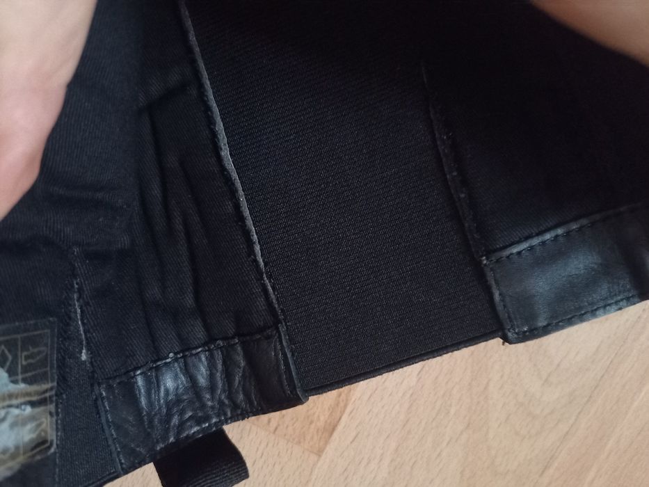 Czarne skórzane botki chelsea ps poelman 38 wkładka ok 24,5 cm, obcas