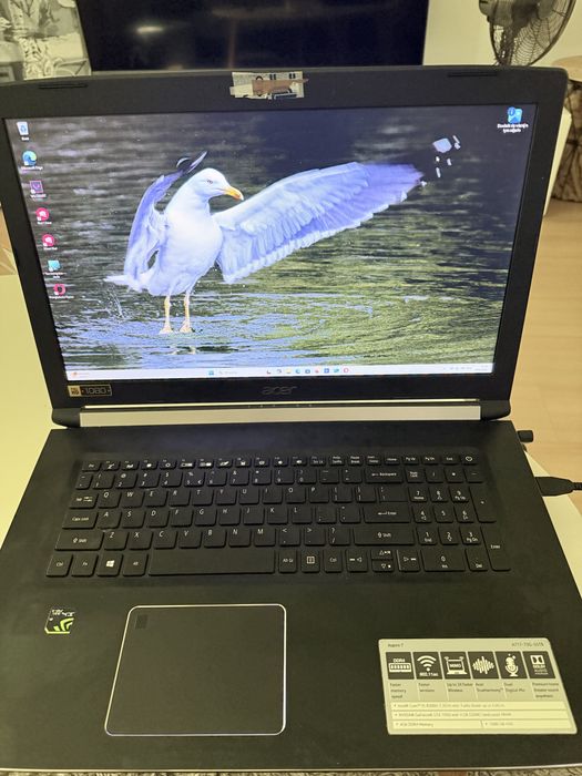 Acer Aspire 7 A717-72G – 17,3” – wydajny laptop do pracy, nauki i gier