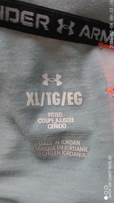 Bluzka Damska Under Armour Niebieska XL