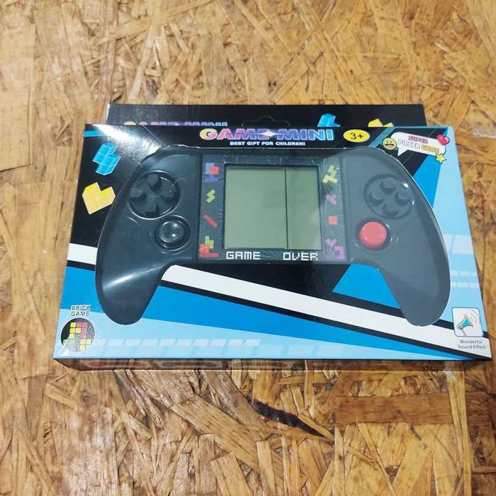 Consola Brick Game Tetris e muitos derivados Preto, Azul e Vermelho