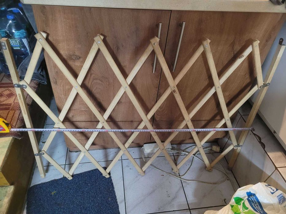 Bramka na schody ochronna dzieci, zwierzęta rozsuwana