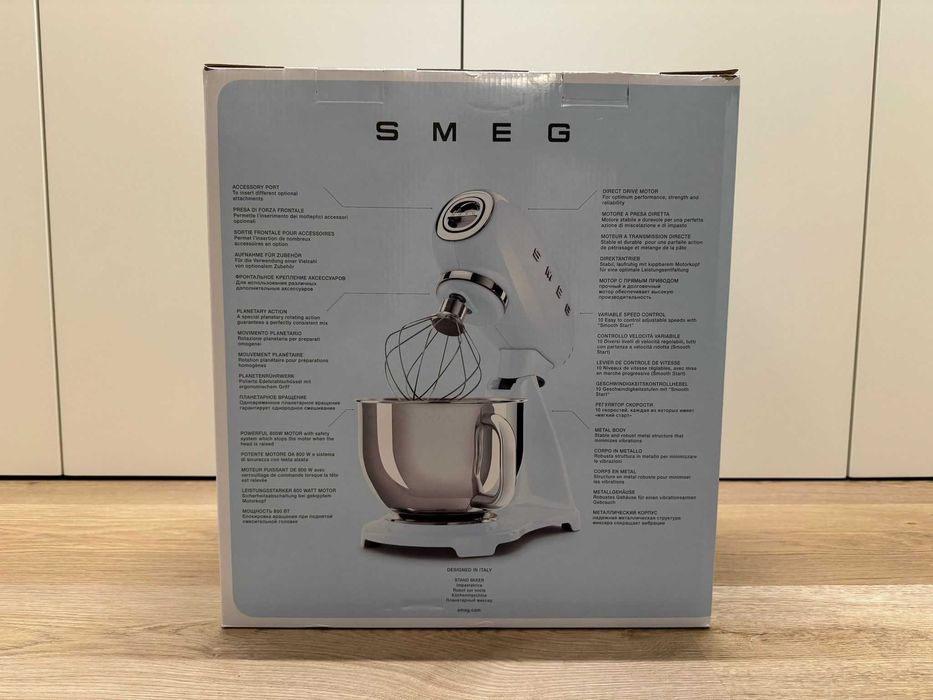 Robot de cozinha SMEG - Total Vermelho - NOVO