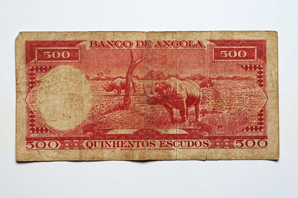 Nota 500 Escudos - 1962 Angola