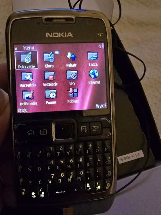 Nokia E71  telefon komórkowy