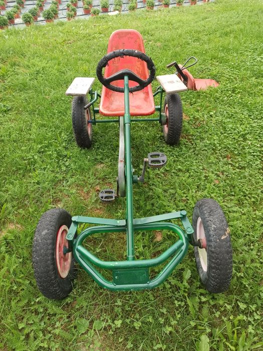 Gokart BERG Quad, samochód na pedały, duży, mocna konstrukcja