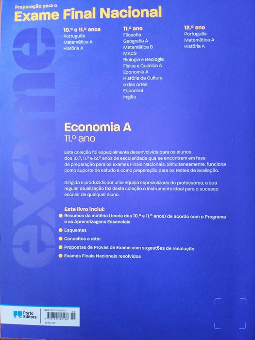 Livro fichas economia