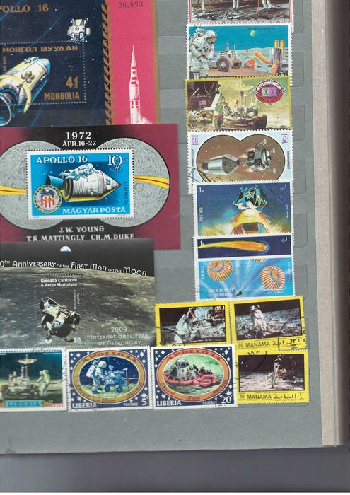 Наклека на конверт SPACE венгрия