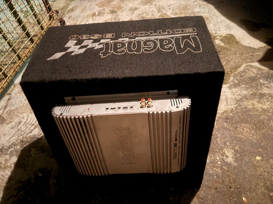 Subwoofer + Amplificador MAGNAT