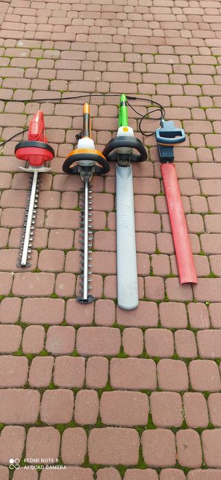 Nożyce elektryczne do żywopłotu AEG