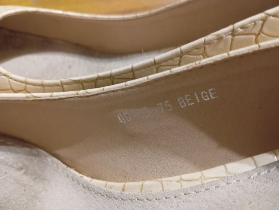 Modne szpilki Goodin  r. 37 obcas 7,5 cm