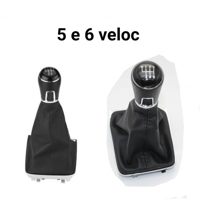 Moca manete de velocidades vw golf 7 mk7 GTI GTD TDI 5 e 6 velocidades