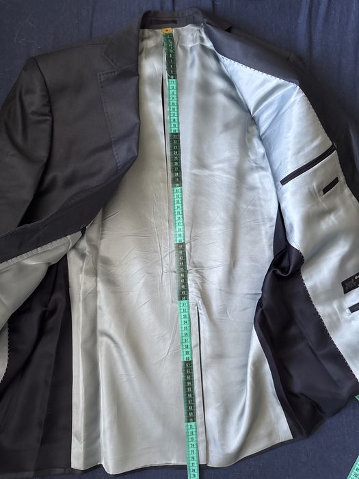 Чоловічий костюм синій