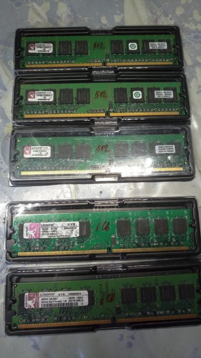 Оперативная память DDR2 3x512Mb и 2x1Gb