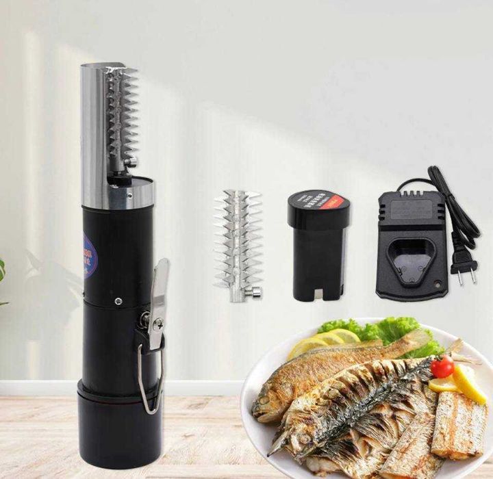 Рибочистка електрична LK 859 Е чистилка для риби рыбы вІд луски чешуи