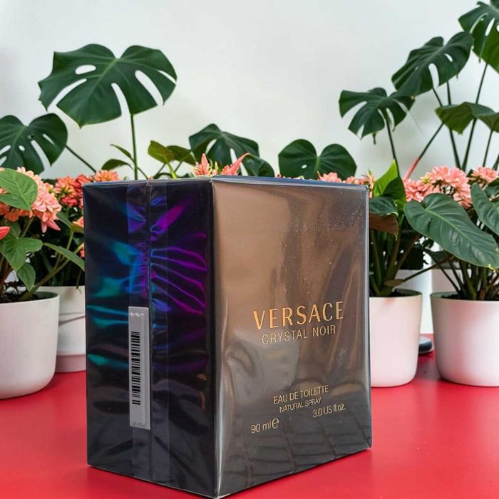 Versace Crystal Noir Eau de Toilette 90 мл парфум жіночий Версаче Кристал Ноар туалетна вода жіночі оригінал Без передоплати !