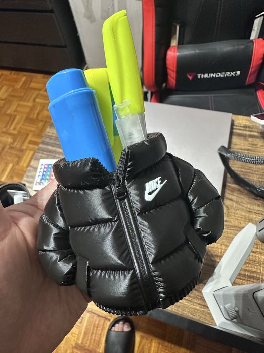 Suporte personalizado porta canetas para escritorio