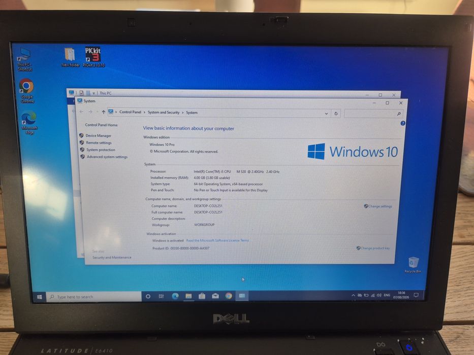 Dell Latitude e5410 4gb ram 500hdd i5 m520