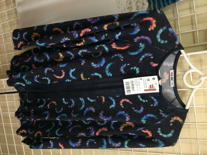 Kolorowy sweter Top-Bis