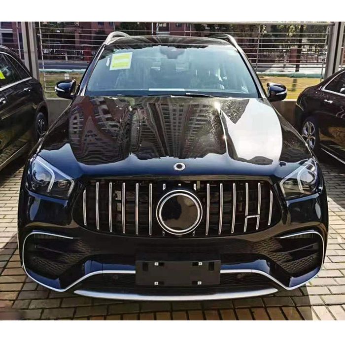 Обвес бампер передний решетка диффузор Mercedes Benz W167 GLE 63 amg