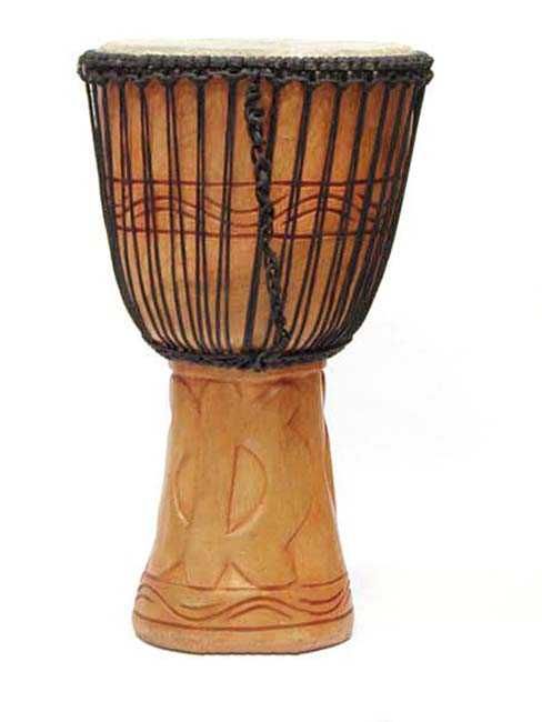 Djembe Ghana 11" Afro Drum - bęben afrykański Made in Ghana unique
