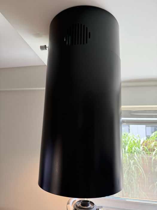 Okap kuchenny Nortberg Cylindro Black Matt (wyspowy, tuba)