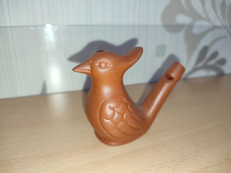 Детская игрушка керамический свисток свистулька времен СССР.