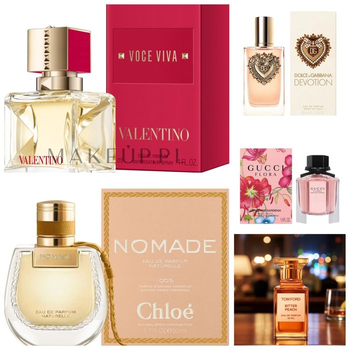 Perfumy w ponumerowanych butelkach