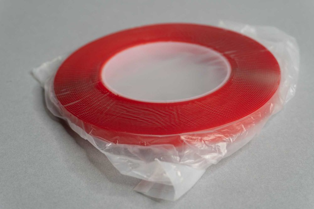 Mocna dwustronna taśma transparentna szerokość 8 mm x 10m