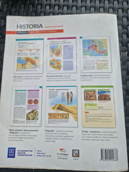 Podręcznik Historia liceum I technikum Nowa edycja Wsip