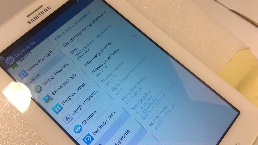 Tablet Samsung Galaxy Tab 3 Lite 7" nr1242