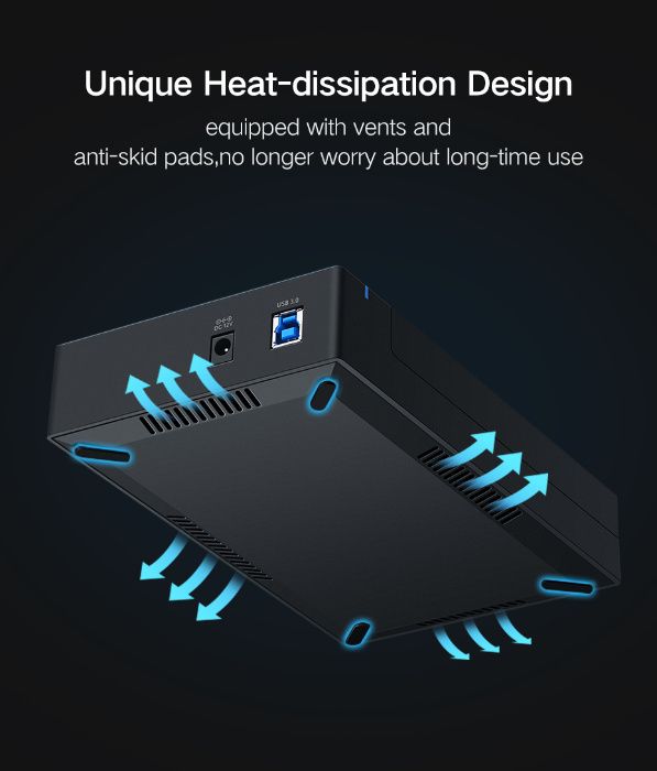 UGREEN Карман для HDD 3.5\2.5.